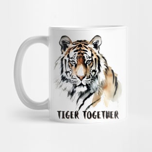 Tiger Together | Colorful Majesty | Tiger Lovers Mug